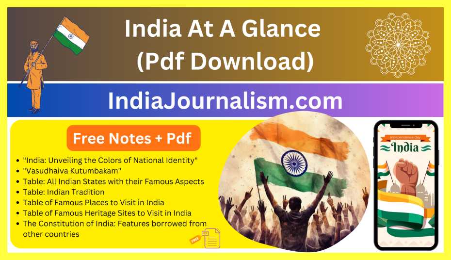 India-At-A-Glance-Pdf-Download