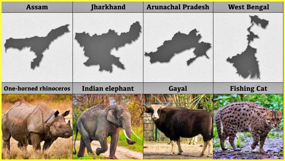 List-of-All-Indian-State-Animals-PDF-Download