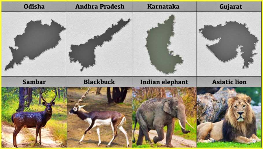 List-of-All-Indian-State-Animals-PDF-Download