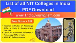 List-of-all-NIT-Colleges-in-India