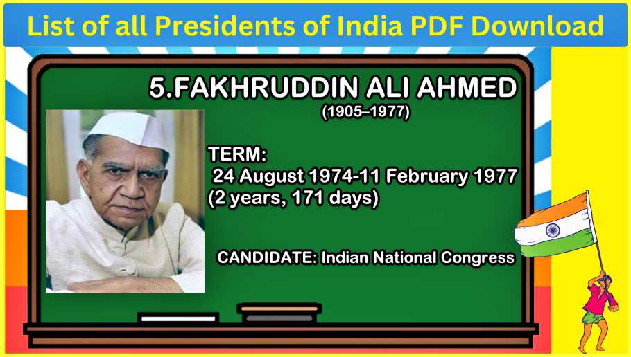List-of-all-President-of-India-pdf-download